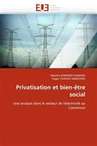 Collectif, Maxim KAMDEM KAMDEM, Maxime Kamdem Kamdem, Roger Tsafack Nanfosso - Privatisation et bien-etre social