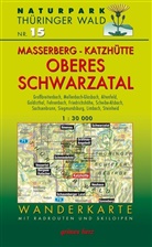 Lut Gebhardt, Lutz Gebhardt - Naturpark Thüringer Wald, Wanderkarte: Wanderkarte Masserberg, Katzhütte, Oberes Schwarzatal