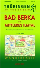Lut Gebhardt, Lutz Gebhardt - Wanderkarte Bad Berka und mittleres Ilmtal