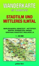 Lut Gebhardt, Lutz Gebhardt - Wanderkarte Stadtilm und mittleres Ilmtal