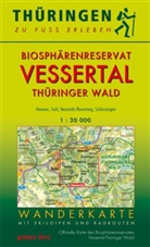 Lut Gebhardt, Lutz Gebhardt - Wanderkarte Biosphärenreservat Vessertal, Thüringer Wald