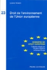 Ludwig Kramer, Ludwig Krämer - Droit de l'environnement de l'Union européenne