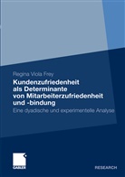 Regina V. Frey, Regina Viola Frey - Kundenzufriedenheit als Determinante von Mitarbeiterzufriedenheit und -bindung