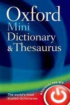 Oxford Dictionaries, Oxford Dictionaries, Oxford Languages, Charlott Livingstone, Charlotte Livingstone - Oxford Mini Dictionary and Thesaurus