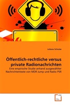 Juliana Schulze - Öffentlich-rechtliche versus private Radionachrichten