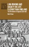 D. M. Dean, David Dean, Anthony Fletcher - Law-Making and Society in Late Elizabethan England