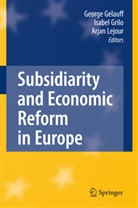 George Gelauff, Isabe Grilo, Isabel Grilo, Arjan Lejour - Subsidiarity and Economic Reform in Europe