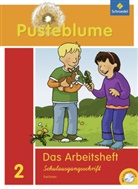 Wolfgang Menzel - Pusteblume. Das Sprachbuch, Ausgabe 2011 für Sachsen: 2. Schuljahr, Arbeitsheft Schulausgangsschrift m. CD-ROM
