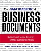 Jennifer Wauson, Kevin Wilson, Kevin Wauson Wilson - Ama Handbook of Business Documents