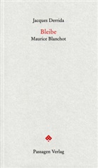 Jacques Derrida, Pete Engelmann, Peter Engelmann - Bleibe
