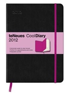 Cool Diary, Wochenkalender groß, Black/Neon Pink 2012