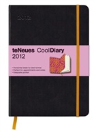 Cool Diary, Wochenkalender mittel, Black/Victoria orange 2012