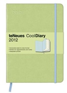 Cool Diary, Wochenkalender groß, Light Green/Stripes Blue 2012