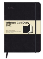 Cool Diary, Tageskalender Black/Black, mittel 2012