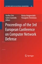 Kostas Anagnostakis, Kostas Anagnostakis et al, Sotiri Ioannidis, Sotiris Ioannidis, Vasilios Siris, Panagiotis Trimintzios - Proceedings of the 3rd European Conference on Computer Network Defense