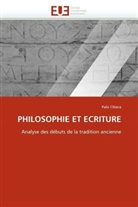 Palù Chiara, Chiara-p - Philosophie et ecriture