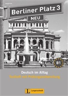 S. Kaufmann, C. Lemcke, Margret Rodi, P. Rusch, Margret Rodi - Berliner Platz (Ausgabe in Teilbänden), Neubearbeitung - Bd.3: Testheft mit Prüfungsvorbereitung, m. Audio-CD