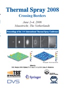 Christopher C. Berndt, Margaret M. Hyland, Yuk-Chiu Lau, Chang-Ji Li, Chang-Jiu Li, Rogerio S. Lima... - Thermal Spray 2008