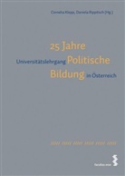 Corneli Klepp, Cornelia Klepp, Rippitsch, Daniela Rippitsch - 25 Jahre Universitätslehrgang Politische Bildung in Österreich
