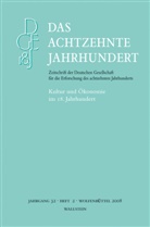 Deutsche Gesellschaft f. d. Erforschung d. achtzehnten Jahrhunderts, Dirk Hempel, Carsten Zelle - Das achtzehnte Jahrhundert - Jg.32/2: Das achtzehnte Jahrhundert. Zeitschrift der Deutschen Gesellschaft...