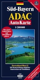 ADAC AutoKarte: ADAC AutoKarte Süd-Bayern