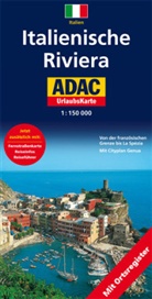 ADAC Karte: ADAC Karte Italienische Riviera