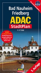 ADAC Stadtpläne: ADAC StadtPlan Bad Nauheim, Friedberg