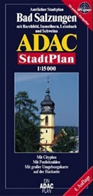 ADAC Stadtpläne: ADAC StadtPlan Bad Salzungen mit Barchfeld, Immelborn, Leimbach und Schweina
