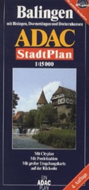 ADAC Stadtpläne: ADAC StadtPlan Balingen mit Bisingen, Dormettingen und Dotternhausen