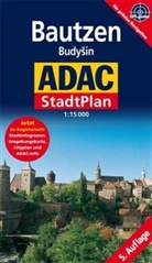 ADAC Stadtpläne: ADAC StadtPlan Bautzen. Budysin