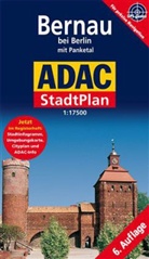 ADAC Stadtpläne: ADAC StadtPlan Bernau bei Berlin mit Panketal