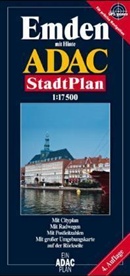 ADAC Stadtpläne: ADAC StadtPlan Emden mit Hinte