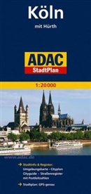 ADAC Stadtpläne: ADAC StadtPlan Köln mit Hürth