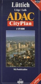 ADAC Stadtpläne: ADAC StadtPlan Lüttich. Liege. Luik