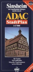ADAC Stadtpläne: ADAC StadtPlan Sinsheim