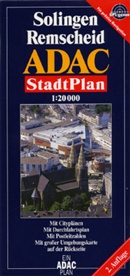 ADAC Stadtpläne: ADAC StadtPlan Solingen, Remscheid