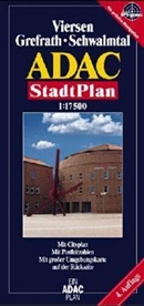 ADAC Stadtpläne: ADAC StadtPlan Viersen, Grefrath, Schwalmtal