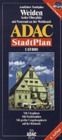 ADAC Stadtpläne: ADAC StadtPlan Weiden in der Oberpfalz mit Neustadt an der Waldnaab