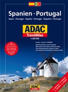ADAC TravelAtlas Spanien / Portugal. ADAC TravelAtlas Spain / Portugal. ADAC TravelAtlas Espana / Portugal. ADAC TravelAtlas Espanha / Portugal
