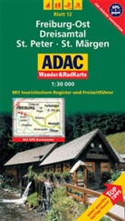 ADAC Wander&RadKarte - Bl.12: ADAC Wander&RadKarte Freiburg-Ost, Dreisamtal, St. Peter, St. Märgen
