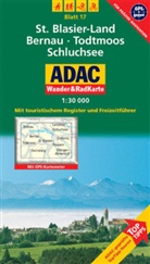 ADAC Wander&RadKarte - Bl.17: ADAC Wander&RadKarte St. Blasier-Land, Bernau, Todtmoos, Schluchsee