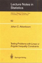 Johan C. Akkerboom - Testing Problems with Linear or Angular Inequality Constraints