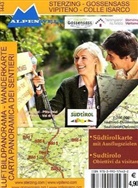 Alpenwelt Luftbildpanorama & Wanderkarte: Alpenwelt Luftbildpanorama & Wanderkarte Sterzing - Gossensass. Vipiteno - Colle Isarco