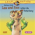 Marliese Arold, Gabriele Blum - Lisa und Finn retten die Ritterburg, 1 Audio-CD (Audio book)