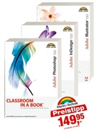 Adobe Photoshop CS2. Adobe InDesing CS2. Adobe Illustrator CS2, 3 Bde. m. 2 CD-ROMS u. 1 DVD-ROM