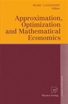 Mar Lassonde, Marc Lassonde - Approximation, Optimization and Mathematical Economics
