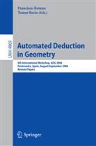 Francisc Botana, Francisco Botana, Recio, Recio, Tomas Recio - Automated Deduction in Geometry