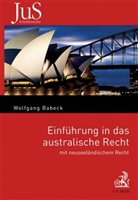 Wolfgang Babeck - Einführung in das australische Recht