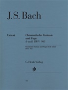 Johann S. Bach, Johann Sebastian Bach, Georg von Dadelsen, Klaus Rönnau - Johann Sebastian Bach - Chromatische Fantasie und Fuge d-moll BWV 903 und 903a