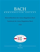 Johann S. Bach, Johann Sebastian Bach, Georg von Dadelsen - Klavierbüchlein für Anna Magdalena Bach (1725), mit Fingersätzen, Klavier